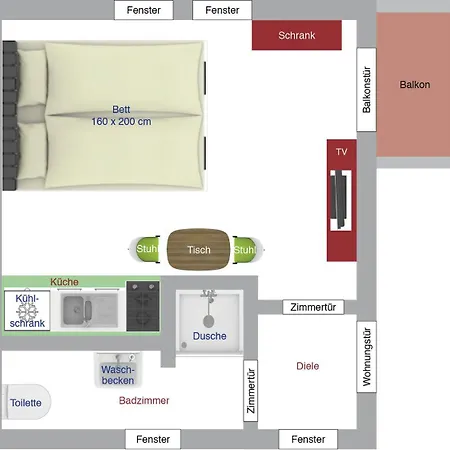 Wald & Wiese Apartment